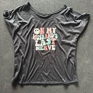 Constantly Varied Gear Black Graphic Tee with Multicolor Text